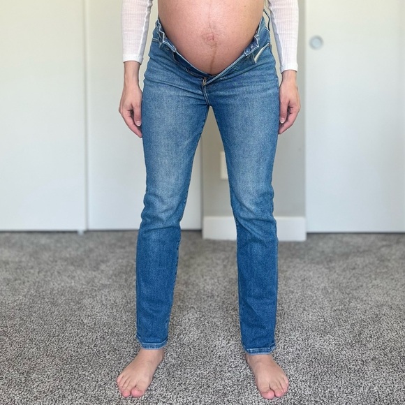 Madewell The Perfect Vintage Jean - Straight Leg - Medium Blue Wash - Size 26 - Picture 2 of 14